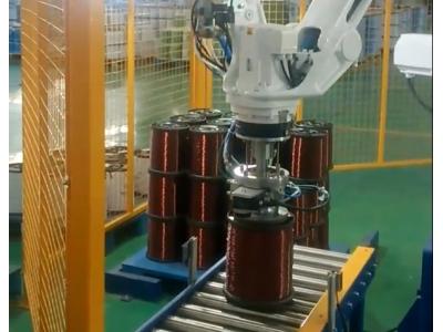 漆包線(xiàn)行業(yè)：華洋銅業(yè)視覺(jué)引導(dǎo)機(jī)器人案例展示